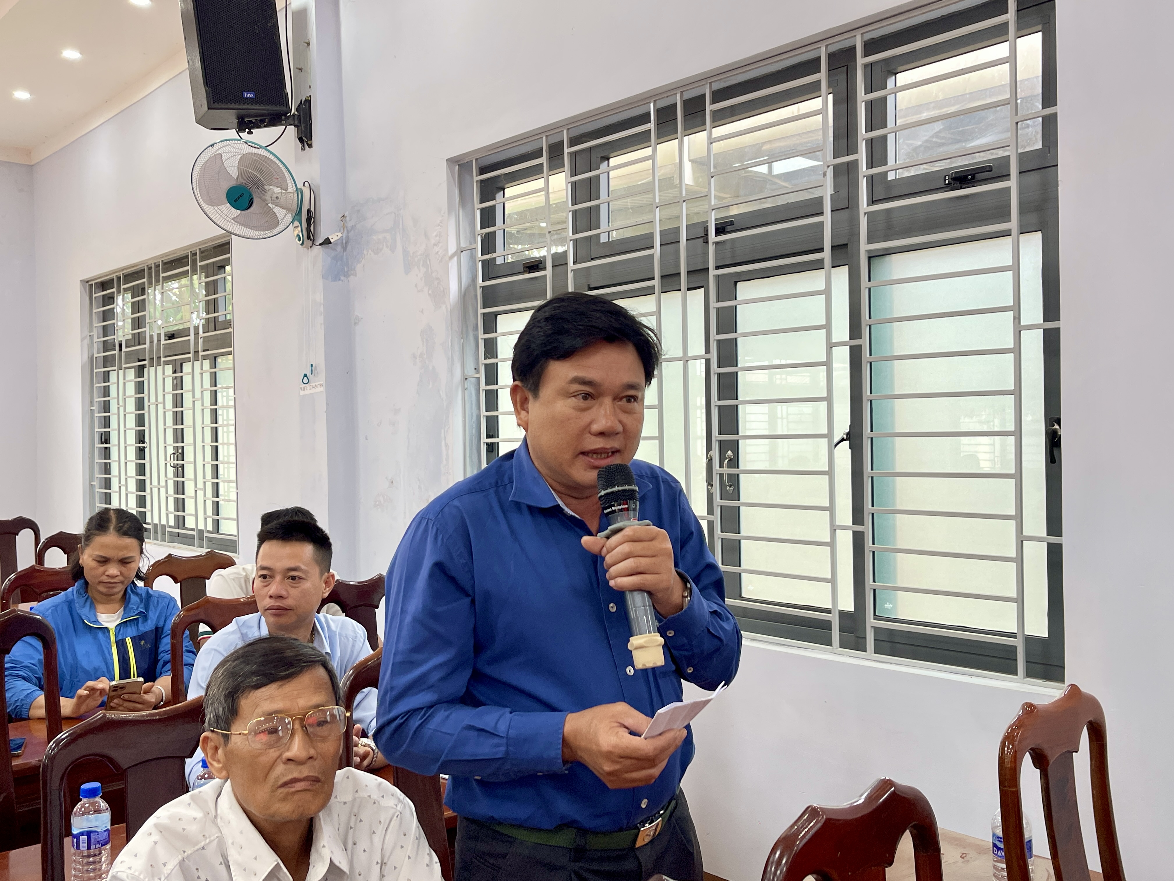 Ủy ban MTTQ Việt Nam xã Hòa Phú tổ chức Hội nghị tiếp xúc cử tri sau Kỳ họp thứ Hai HĐND xã khóa XIV, nhiệm kỳ 2026 - 2031