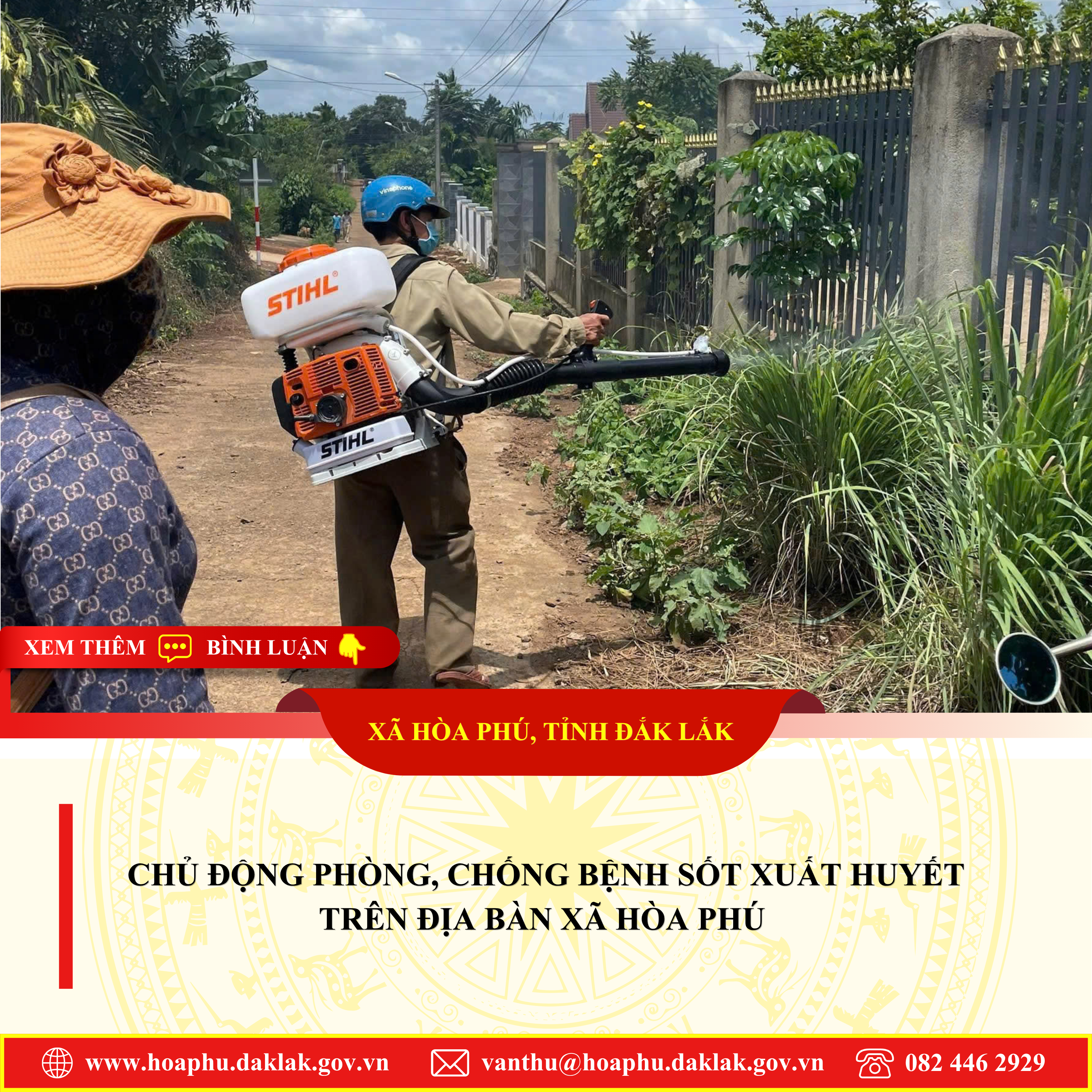 Tuyên truyền nâng cao ý thức phòng, chống bệnh sốt xuất huyết tại cộng đồng