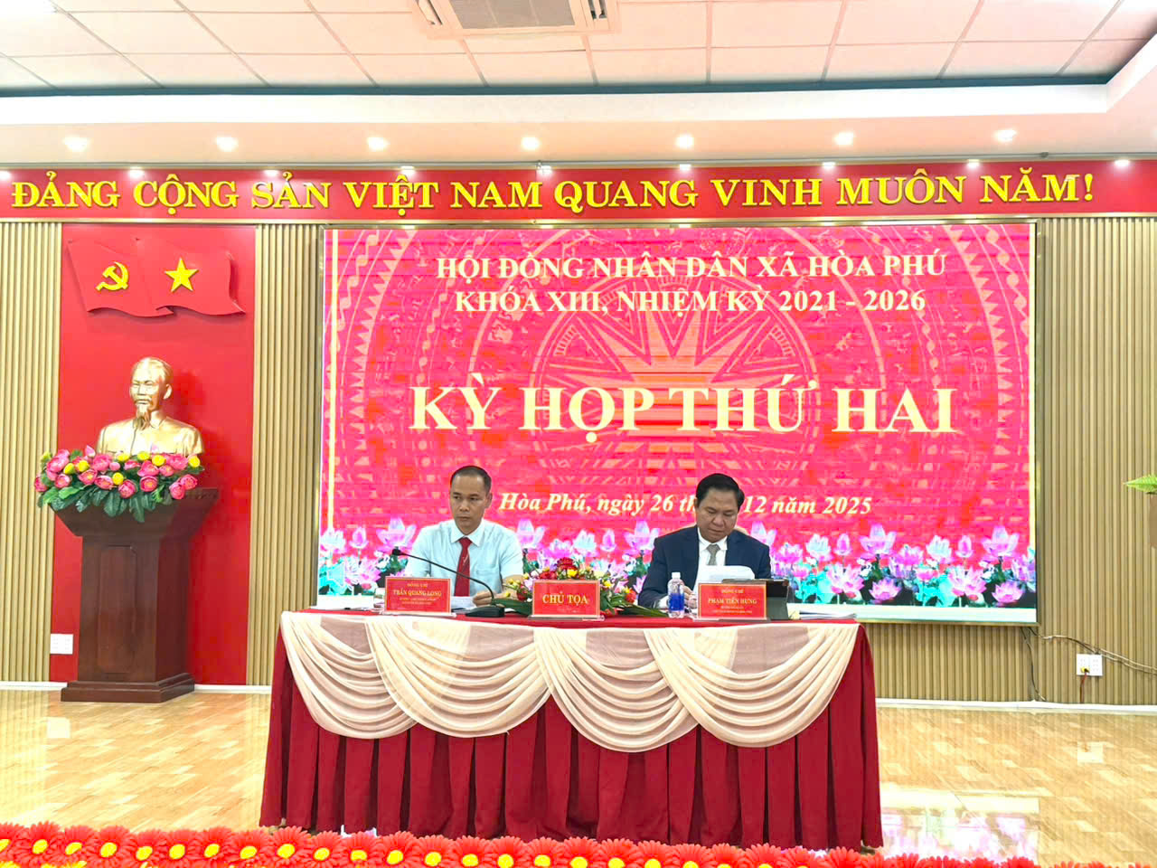 Kỳ họp thứ Hai HĐND xã Hòa Phú khóa XIII - Biến tiềm năng thành cơ hội!